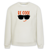 Be Cool Baskılı Premium Oversize Sweatshirt